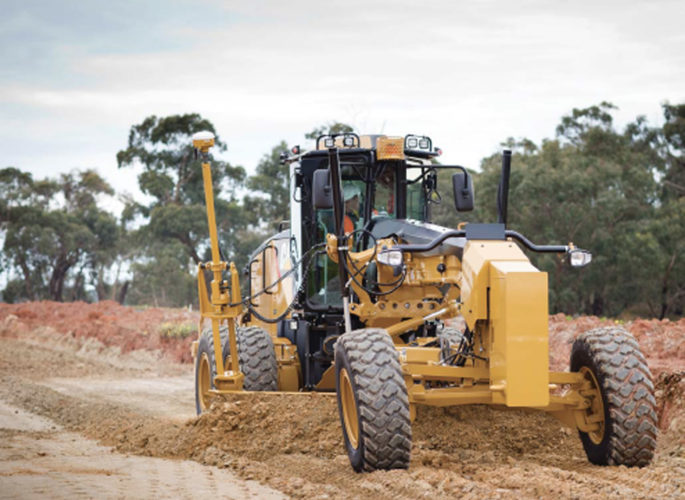 Cat 12M Grader for rent at Seeker Global Plant Hire